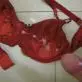 girlfriend red bra