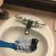 Cum on the toothbrush